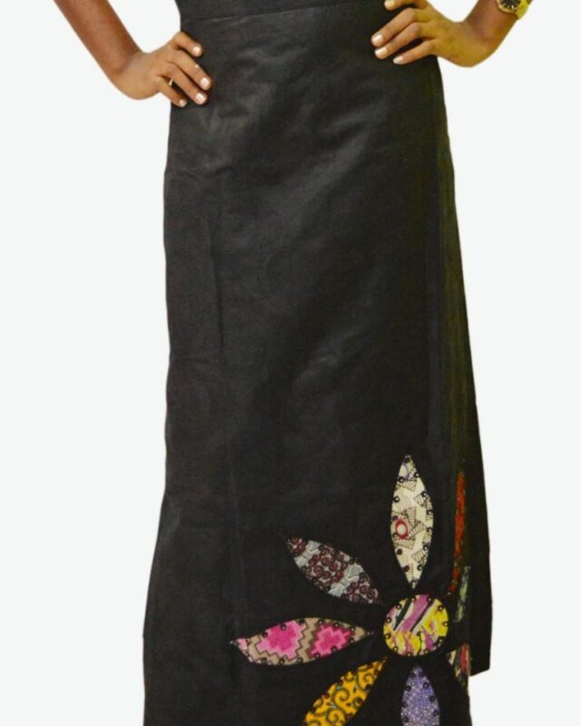 Long Star Wrap Skirt